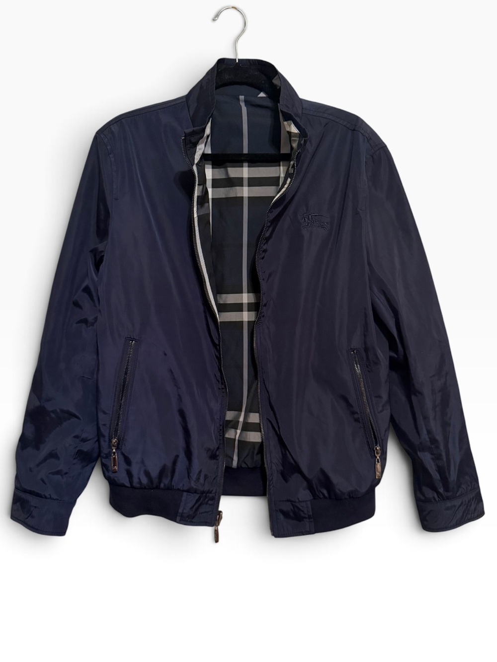 Burberry Reversible Bomber Jacket featuring